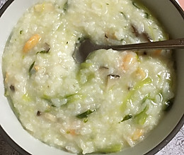 鲜虾海鲜粥的做法
