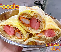#中小学生营养餐#鸡蛋灌饼的做法
