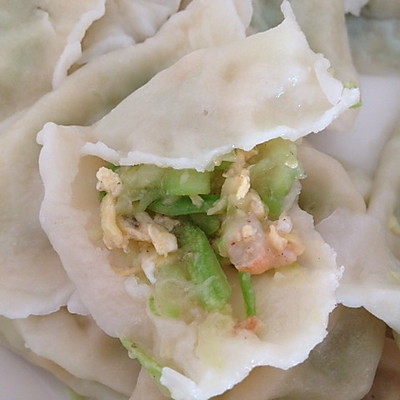 西湖虾仁水饺