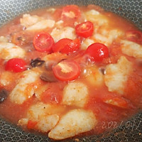黑椒茄汁焖鱼块的做法图解7