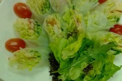 沙拉蔬菜卷