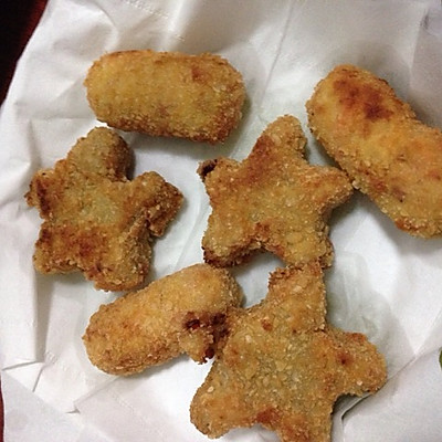 四味可乐饼（就是土豆饼，我做了原味，黑胡椒，老干妈，草莓味的
