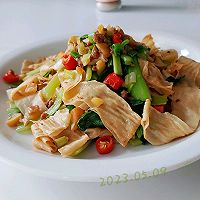 榨菜肉酱油豆皮的做法图解6