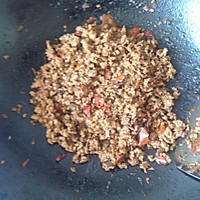 碎米芽菜炒肉沫的做法图解8