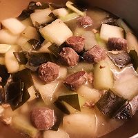 #我们约饭吧#夏天减脂去湿的美味：肉末海带烧冬瓜的做法图解8