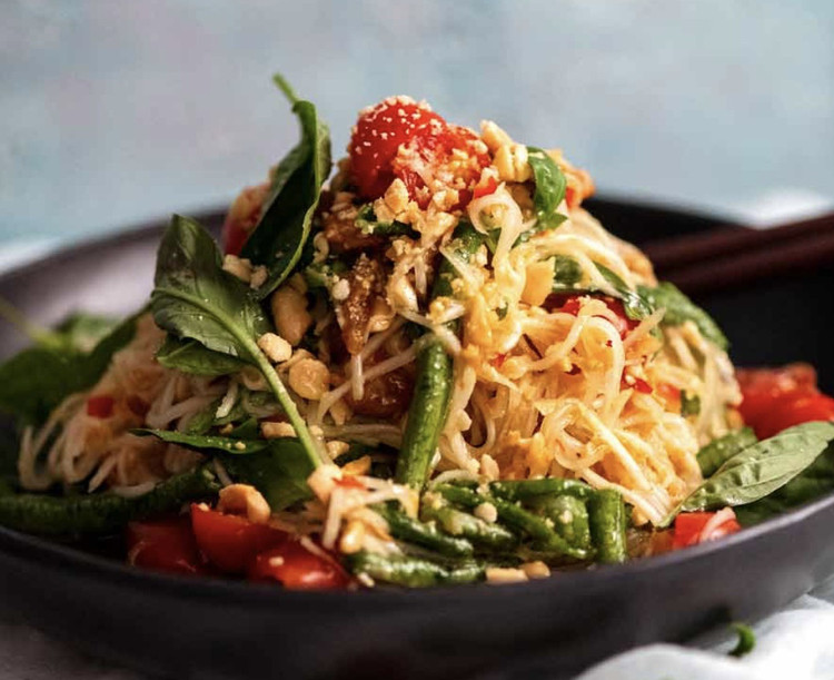 Green papaya salad泰式青木瓜色拉的做法