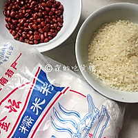 红豆小圆子糖粥的做法图解1