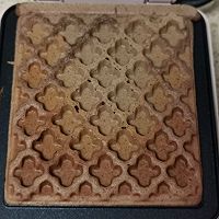 可可糯米华夫饼的做法图解7