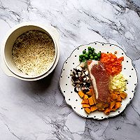 好吃爆的南瓜肉末炒饭的做法图解1