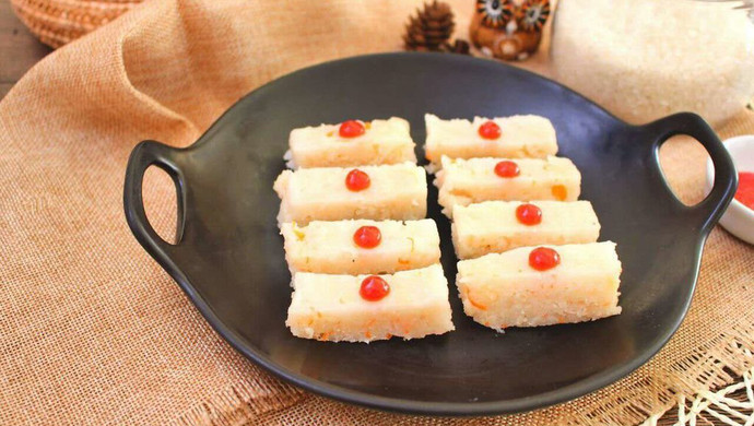 鲜贝萝卜蒸糕  宝宝健康食谱