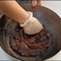 念念不忘的巧克力椰蓉蔓越莓月饼的做法图解4