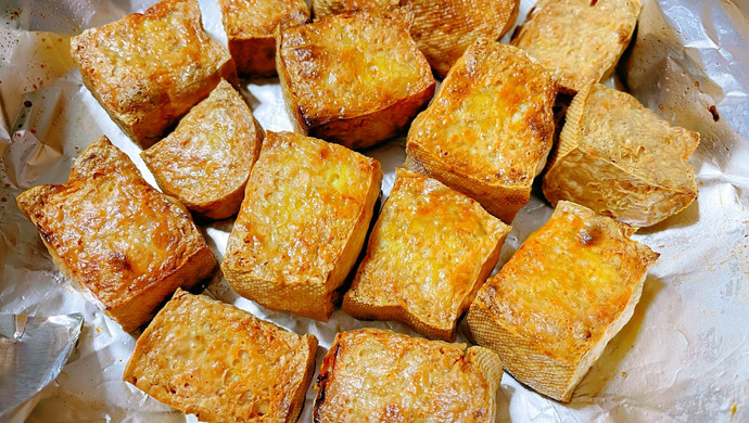 空气炸锅之炸老豆腐