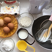 棉花蛋糕卷的做法图解1