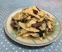 炒双冬的做法