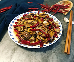 野生菌的季节|爆炒见手青的做法