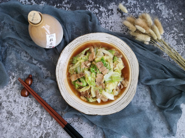 五花肉干煸大头菜