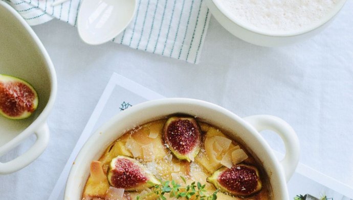 无花果蛋奶吐司