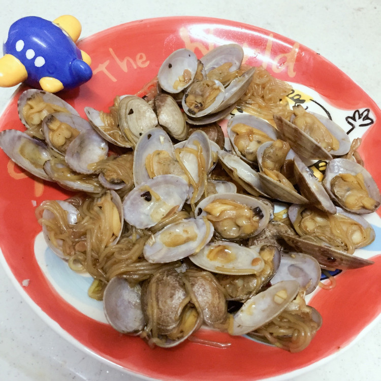 夜宵佳品：蛤蜊粉丝的做法