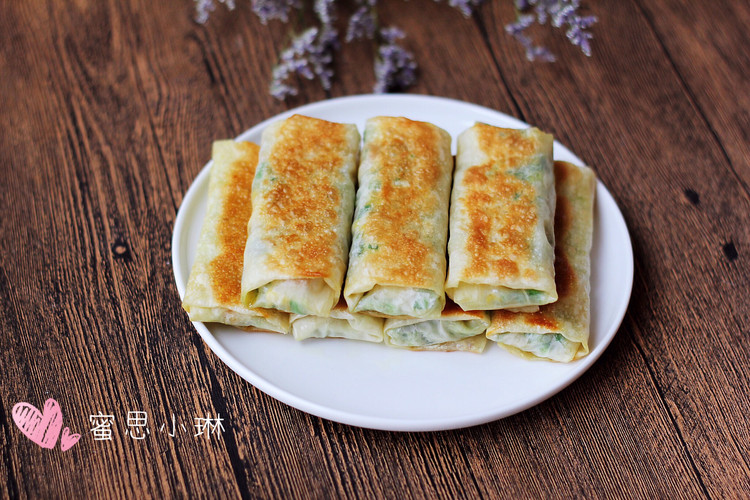 韭菜鸡蛋春卷—馄饨皮版的做法