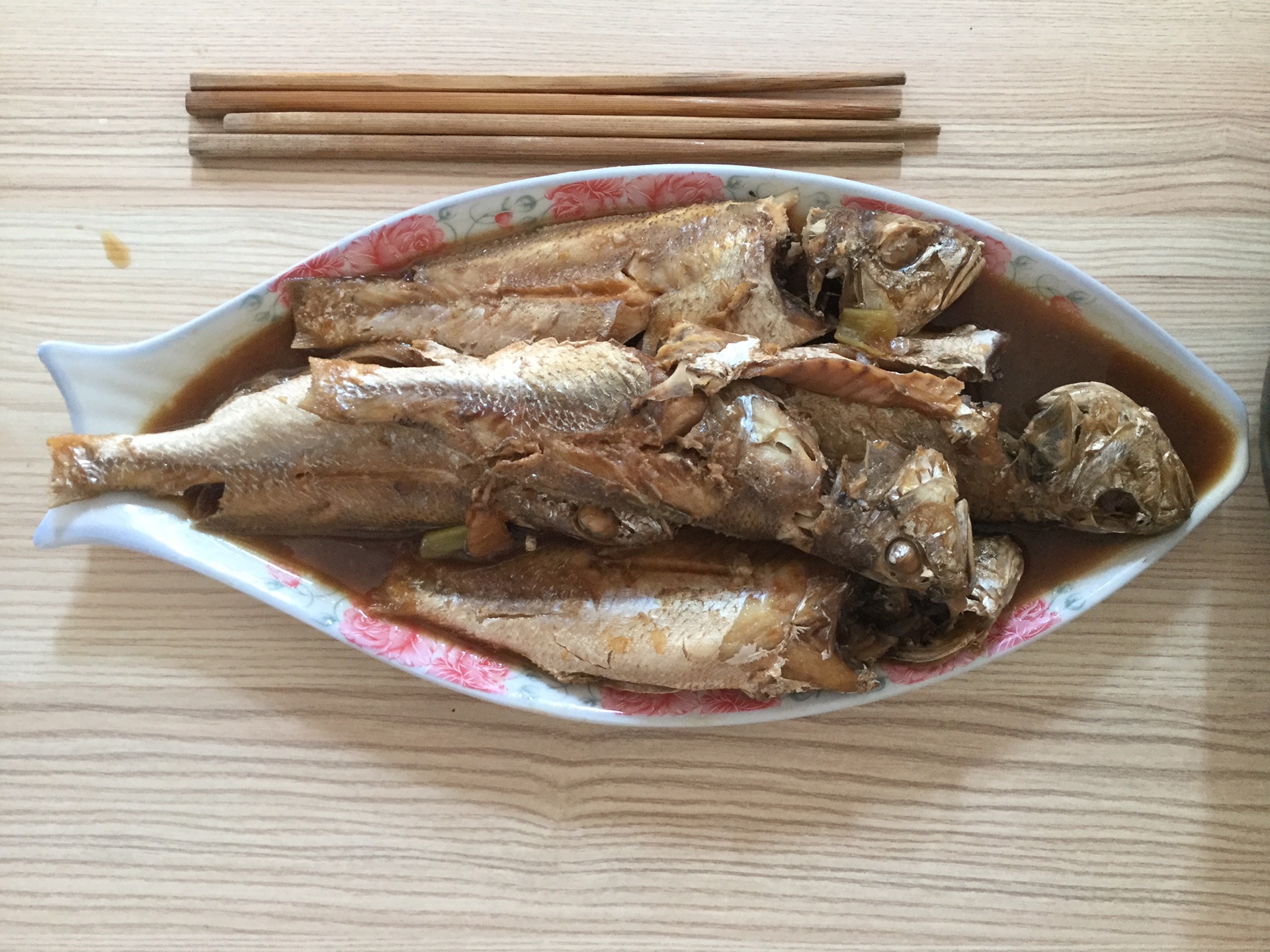 Home cooked fish