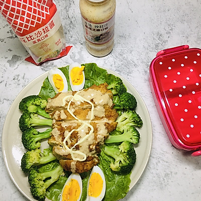 鸡排轻脂蔬菜沙拉