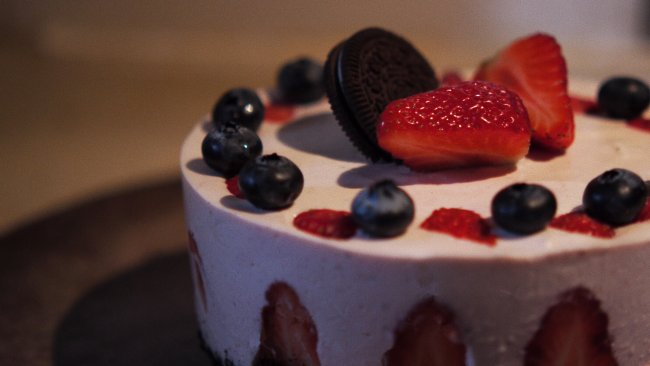 草莓酸奶慕斯蛋糕的做法
