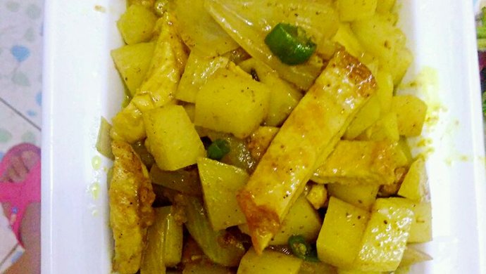 咖喱鸡排