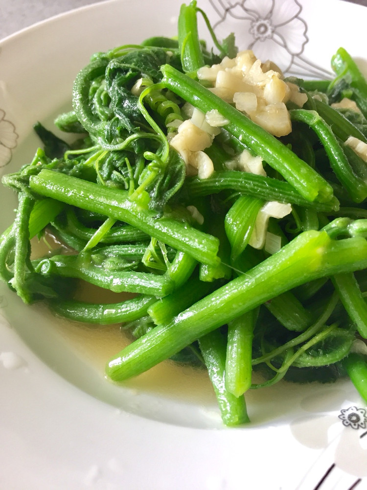 清炒南瓜苗的做法