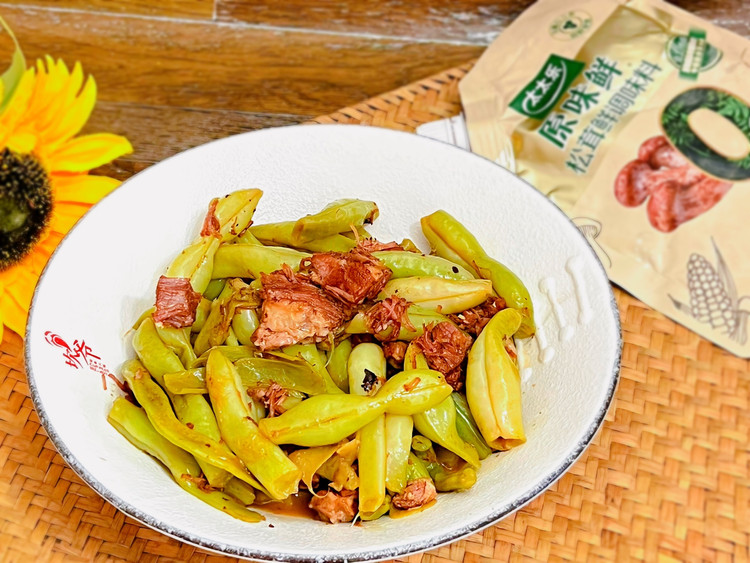 豆角炖红烧肉的做法