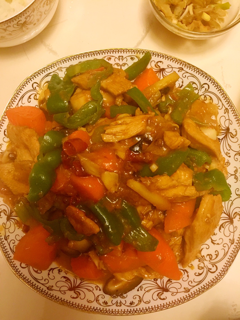 辣子鸡的做法图解1