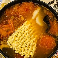 寒风天的暖❤️冬阴功汤面的做法图解8