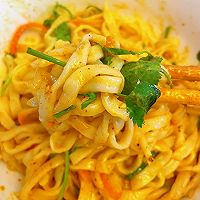 #素食主义#咖喱拌面，香迷糊啦！的做法图解3
