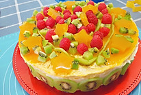 #百变水果花样吃#杂果芝士奶酪蛋糕的做法