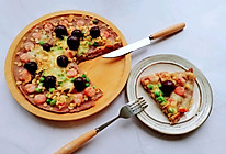 颜值超高的葡萄“披萨”，简单易做#入秋滋补正当时#的做法