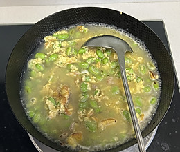 下饭美味汤系列-7.毛豆鸡蛋汤的做法