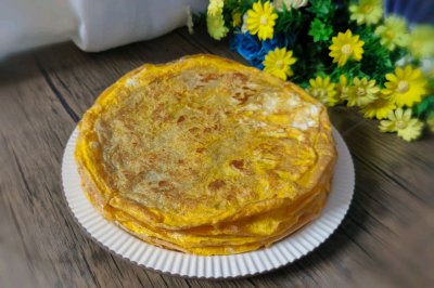 烫面鸡蛋饼
