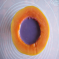 紫薯木瓜布丁的做法图解6