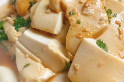 茼蒿豆腐