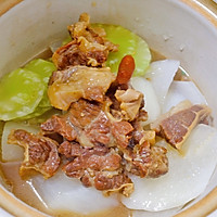 牛腩萝卜煲的做法图解14