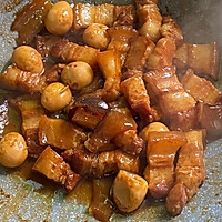 家常硬菜红烧肉炖海参的做法图解16