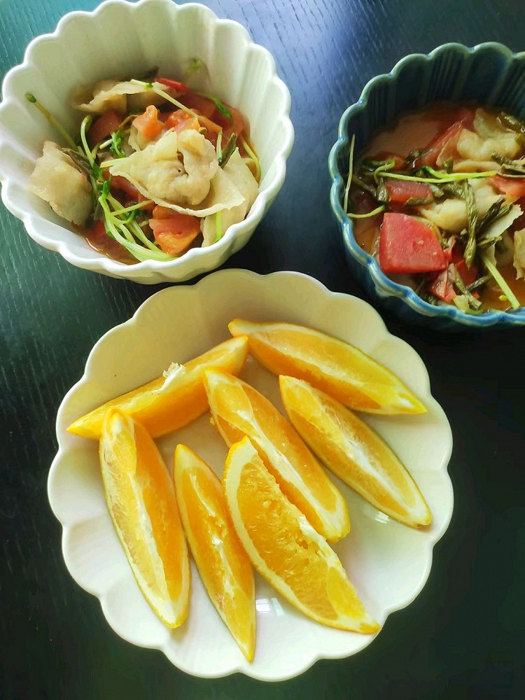 西红柿 鱼皮饺的做法