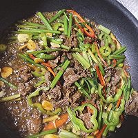 小炒牛肉的做法图解8