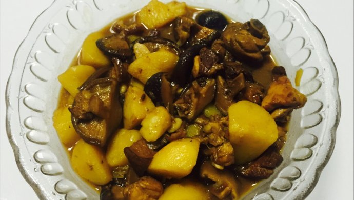 土豆炖鸡腿