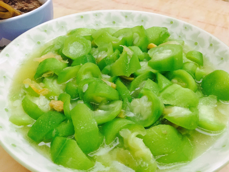 冬菜炒角瓜的做法