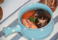 鲜美香菇大虾汤的做法