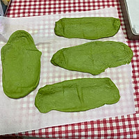 抹茶欧包麻薯包软欧包的做法图解4