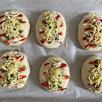 能量早餐面包，芝士肠仔包的做法图解9