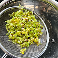凉拌石斛鲜花 纯净素食的做法图解5