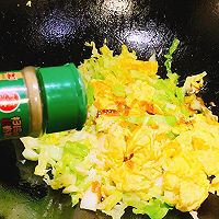 好吃不胖，低脂低卡的包菜炒鸡蛋，巨美味的做法图解11