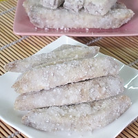 甜滋滋的【返沙芋条】，穿着一身绵绵沙糖衣！的做法图解9